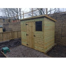 Tanalised Pent Garden Shed Range